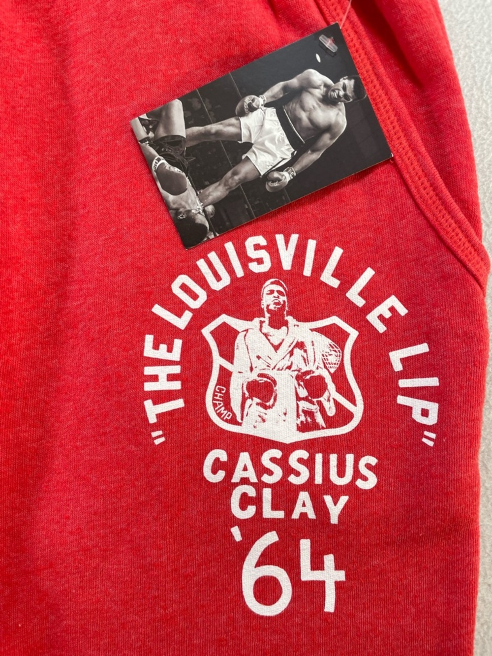 Roots Of Fight Unisex Cassius Clay ‘64 Sweatpants Size XL NWT!